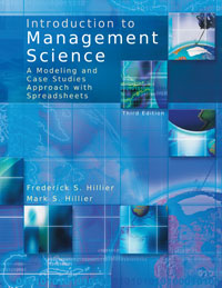 Student CD-ROM to accompany Introduction to Management Science: A Modeling and Case Studies Approach with Spreadsheets, 3e, book cover
